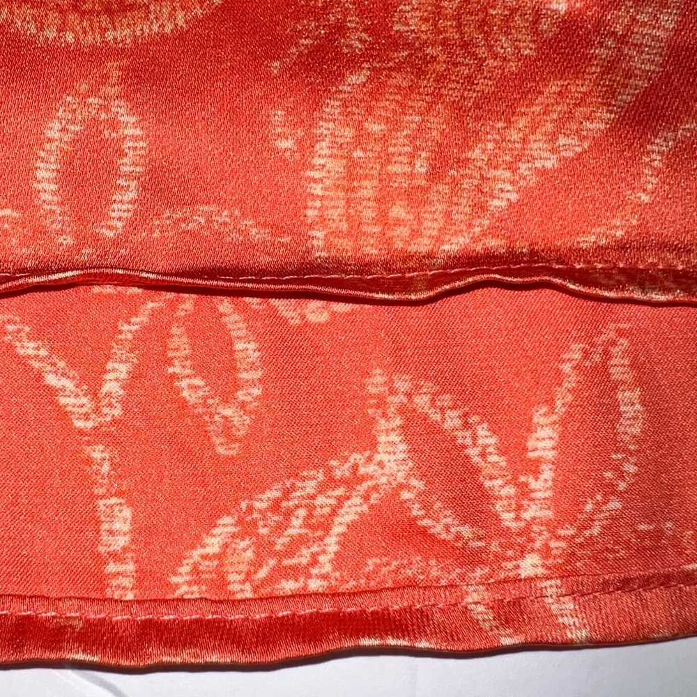 Free People size S Coral floral print strappy sleeveless Off The Coast Camisole - Picture 12 of 16